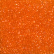 Miyuki delica kralen 10/0 - Transparent orange DBM-703